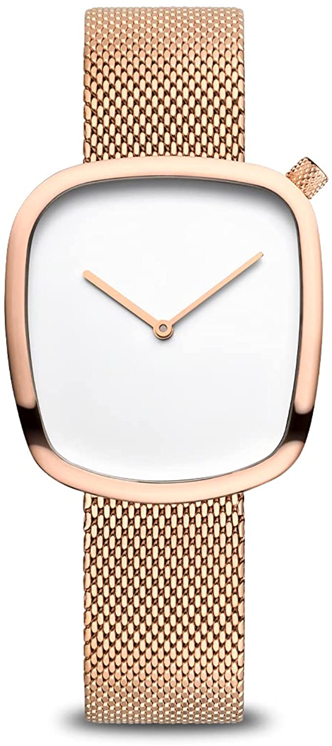 BERING Time | Women's Slim Watch 18034-364 | 34MM Case | Classic Collection | Stainless Steel Strap | Scratch-Resistant Sapphire Glass | Minimalistic - Designed in Denmark