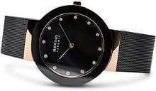 Load image into Gallery viewer, BERING Time | Women's Slim Watch 11435-166 | 35MM Case | Ceramic Collection | Stainless Steel Strap | Scratch-Resistant Sapphire Crystal | Minimalistic - Designed in Denmark