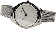Load image into Gallery viewer, BERING Time | Unisex Slim Watch 17031-000 | 31MM Case | Ultra Slim Collection | Stainless Steel Strap | Scratch-Resistant Sapphire Crystal | Minimalistic - Designed in Denmark