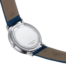 Load image into Gallery viewer, Tissot Men's Carson Moonphase 316L Stainless Steel case Swiss Quartz Watch with Leather Strap, Blue, 20 (Model: T1224231604300)