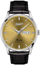 Load image into Gallery viewer, Tissot mens Viso Date 316L stainless steel case Specialities Black T1184301602100