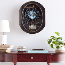 Load image into Gallery viewer, Rhythm Clocks "Velvet Cosmos" Magic Motion Clock