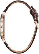 Load image into Gallery viewer, Bulova Classic Quartz Mens Watch, Stainless Steel with Brown Leather Strap, Rose Gold-Tone (Model: 97B184)