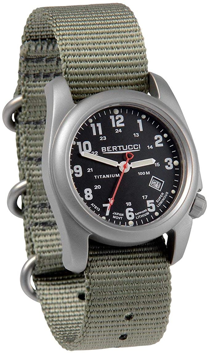 Bertucci Green Black Dial Quartz Analog Men's Watch 12723