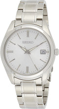 Load image into Gallery viewer, Seiko Men's Essentials Japanese Quartz With Stainless Steel Strap, Silver (Model: SUR307)