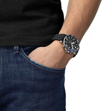Load image into Gallery viewer, Tissot Men's Seastar 660/1000 Stainless Steel Swiss Quartz Rubber Strap, Black, 22 Casual Watch (Model: T1204171705102)