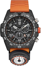 Load image into Gallery viewer, Luminox XB.3749 Bear Grylls Mens Watch Survival Master Series 45mm Black/Orange Stainless Steel Swiss Made 300 M Water Resistance