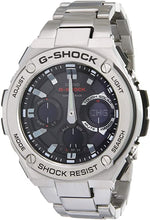 Load image into Gallery viewer, Casio Men's G SHOCK Quartz Watch with Stainless-Steel Strap, Silver, 25.85 (Model: GST-S110D-1ADR (G604)