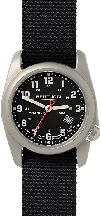 Bertucci Black Quartz Analog Men's Watch 12722