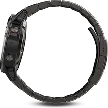 Load image into Gallery viewer, Garmin fēnix 5, Premium and Rugged Multisport GPS Smartwatch, Sapphire Glass, Slate Gray with Metal Band