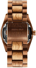 Load image into Gallery viewer, Original Grain Whiskey Espresso Wood Watch - Classic Collection Analog Watch - Japanese Quartz Movement - Wood and Brushed Espresso Stainless Steel - Water Resistant - Wrist Watch for Men - 43MM