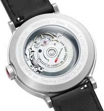 Load image into Gallery viewer, Mondaine Official Swiss Railways Watch Original Automatic Backlight 41 mm | Black MST.4161B.LB