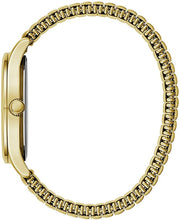 Load image into Gallery viewer, Caravelle Traditional Quartz Mens Watch, Stainless Steel Gold-Tone Expansion, Gold-Tone (Model: 44B117)