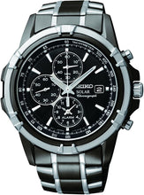 Load image into Gallery viewer, Seiko Men's SSC143 Stainless Steel Solar Watch with Link Bracelet
