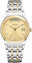 Load image into Gallery viewer, Bulova Men's 98C60 Two-Tone Bracelet Watch
