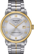 Load image into Gallery viewer, Tissot Mens Luxury Stainless Steel Dress Watch Yellow Gold 1N14,Grey T0864072203700