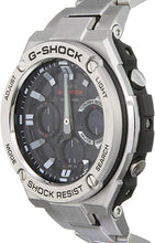 Load image into Gallery viewer, Casio Men&#39;s G SHOCK Quartz Watch with Stainless-Steel Strap, Silver, 25.85 (Model: GST-S110D-1ADR (G604)
