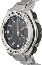 Load image into Gallery viewer, Casio Men's G SHOCK Quartz Watch with Stainless-Steel Strap, Silver, 25.85 (Model: GST-S110D-1ADR (G604)