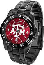 Load image into Gallery viewer, SunTime Texas A&amp;M Aggies Fantom Sport AnoChrome Men&#39;s Team Logo Watch
