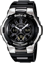 Load image into Gallery viewer, Casio Women's BGA110-1B2 Baby-G Shock Resistant Black Multi-Function Sport Watch