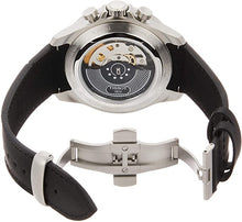 Load image into Gallery viewer, Tissot Men's V8 316L Stainless Steel case Swiss Automatic Chronograph Watch with Leather Strap, Black, 22 (Model: T1064271605100)