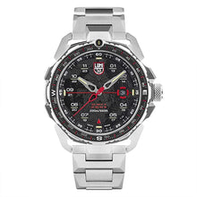 Load image into Gallery viewer, Luminox ICE SAR Arctic Mens Wrist Watch 46mm Stainless Steel Case and Bracelet Silver Black (XL.1202): 200 M Water Resistant + Sapphire Crystal + Bi-Directional Rotating Bezel