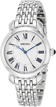Load image into Gallery viewer, Seiko Women's Essentials Japanese Quartz Stainless Steel Strap, Silver, 12 Casual Watch (Model: SUR629)