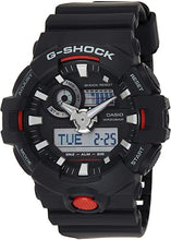 Load image into Gallery viewer, Casio G Shock Quartz Watch with Resin Strap, Black, 25.8 (Model: GA700-1ACR)