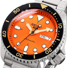 Load image into Gallery viewer, SEIKO SRPD59 5 Sports 24-Jewel Automatic Watch - Orange