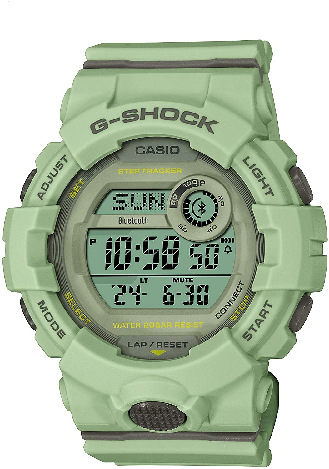 G-Shock Women's GMDB800SU-3 Sporty Color Watch, Mint, One Size