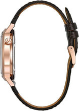Load image into Gallery viewer, Bulova Classic Automatic Mens Stainless Steel with Brown Stainless Steel Strap, Rose Gold-Tone (Model: 97A136)