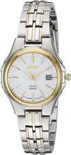Load image into Gallery viewer, Seiko Women's SUT222 Ladies Dress Solar-Powered Two-Tone Stainless Steel Watch
