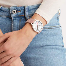 Load image into Gallery viewer, Mondaine Essence White Dial Red Cork Strap Quartz Unisex Watch MS1.41110.LP Mens/Ladies Watches