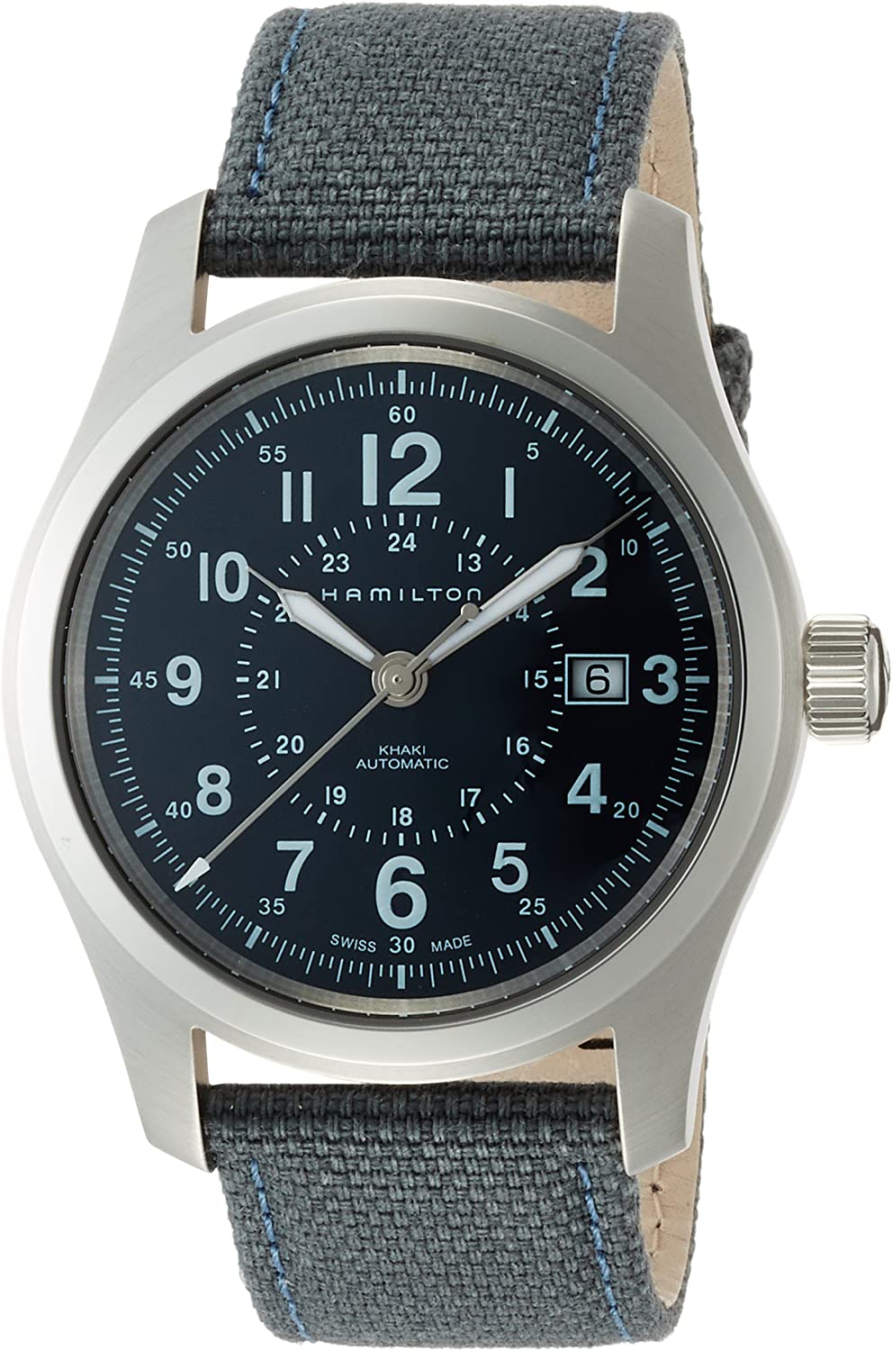 Hamilton Khaki Field Automatic Blue Dial Men's Watch H70605943