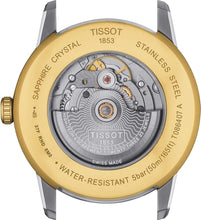 Load image into Gallery viewer, Tissot Mens Luxury Stainless Steel Dress Watch Yellow Gold 1N14,Grey T0864072203700