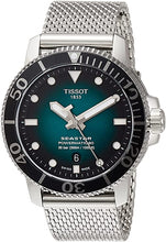 Load image into Gallery viewer, Tissot mens Seastar Stainless Steel Casual Watch Grey T1204071109100