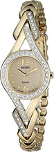 Load image into Gallery viewer, Seiko Women's SUP176 Swarovski Crystal-Accented Stainless Steel Solar Watch