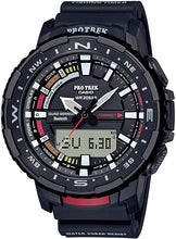 Load image into Gallery viewer, Casio Men's Pro Trek Quartz Sport Watch with Resin Strap, Black, 22.5 (Model: PRT-B70-1CR)