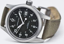 Load image into Gallery viewer, Hamilton Khaki Green Field Officer Mechanical Mens Watch H69439363 38mm Mens Watches

