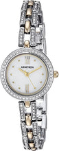 Load image into Gallery viewer, Armitron Women's 75/5528MPTTST Swarovski Crystal Accented Two-Tone Watch and Bracelet Set