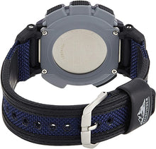 Load image into Gallery viewer, Casio Men's PRO TREK Stainless Steel Quartz Watch with Nylon Strap, Two Tone, 23 (Model: PAG-240B-2CR)