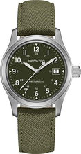 Load image into Gallery viewer, Hamilton Khaki Green Field Officer Mechanical Mens Watch H69439363 38mm Mens Watches