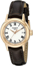 Load image into Gallery viewer, Tissot Women's T0852103601300 Analog Display Swiss Quartz Brown Watch