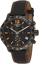 Load image into Gallery viewer, Tissot Men's T0954173605700 Quickster Chronograph Analog-Display Swiss Quartz Black Watch