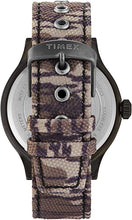 Load image into Gallery viewer, Timex x Mossy Oak Men's Expedition Scout 43mm Watch Original Bottomland Camo Fabric & Leather Strap