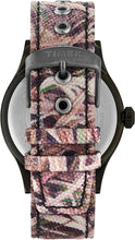 Load image into Gallery viewer, Timex x Mossy Oak Men&#39;s Expedition Scout 40mm Watch  Shadow Grass Blades Camo Fabric &amp; Leather Strap
