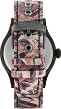 Load image into Gallery viewer, Timex x Mossy Oak Men's Expedition Scout 40mm Watch Shadow Grass Blades Camo Fabric & Leather Strap
