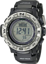 Load image into Gallery viewer, Casio Men&#39;s PRO TREK Quartz Watch with Resin Strap, Black, 26 (Model: PRW-3500-1CR)
