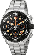 Load image into Gallery viewer, Bulova Men's 98B244 Sea King Analog Display Japanese Quartz Silver Watch
