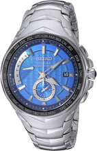 Load image into Gallery viewer, Seiko Coutura Men's Radio Sync Solar Dual Time Watch SSG019